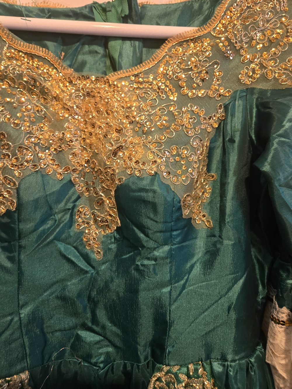 Women's Burning-Man Syle Victorian Costume Cosplay LARP Renaissance Dress - Picture 4 of 10